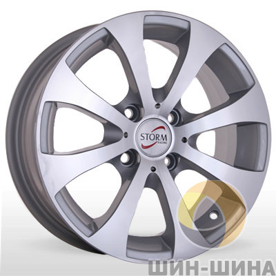 Диски W 806 SP (Silver Polished) Storm